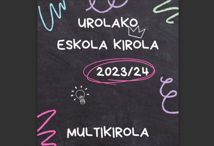 Eskola kiorola triptikoa